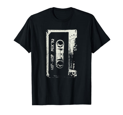 Hip Hop Rap Mixtape Cassette Dj 90S T-Shirt - Custom Art Print for Adults - T-Shirt, Sweatshirt, Hoodie