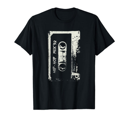 Hip Hop Rap Mixtape Cassette Dj 90S T-Shirt - Custom Art Print for Adults - T-Shirt, Sweatshirt, Hoodie