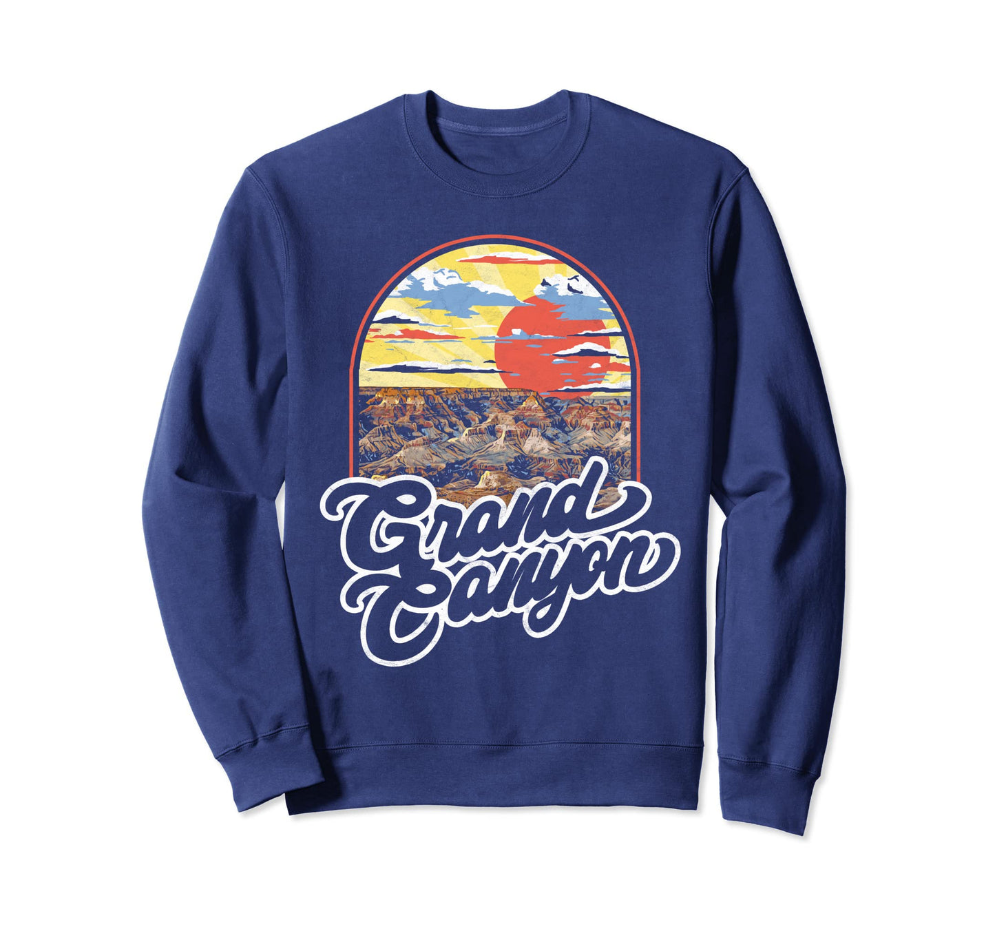 Grand Canyon National Park 80S Sweatshirt - Graphic Print for Adults - T-Shirt, Sweatshirt, Hoodie