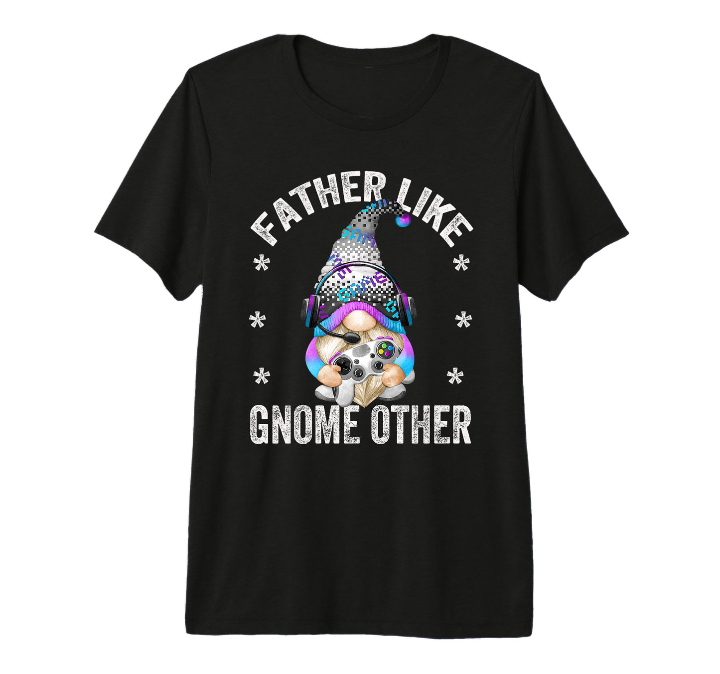 Mens Funny Gamer Grandpa Gnome And T-Shirt - Streetwear Style Unisex - T-Shirt, Sweatshirt, Hoodie
