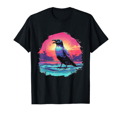 Vaporwave Aesthetic Laughing Gull T-Shirt - Unique Graphic Men Women - T-Shirt, Sweatshirt, Hoodie