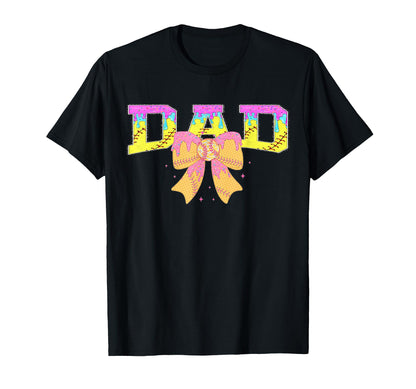 Softball Dad Ice Cream Drip Game Day T-Shirt - Streetwear Style for Adults - T-Shirt, Sweatshirt, Hoodie