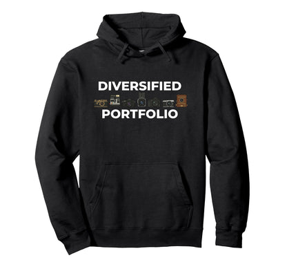 Diversified Portfolio Camera Hoodie - Custom Art Print for Adults - T-Shirt, Sweatshirt, Hoodie