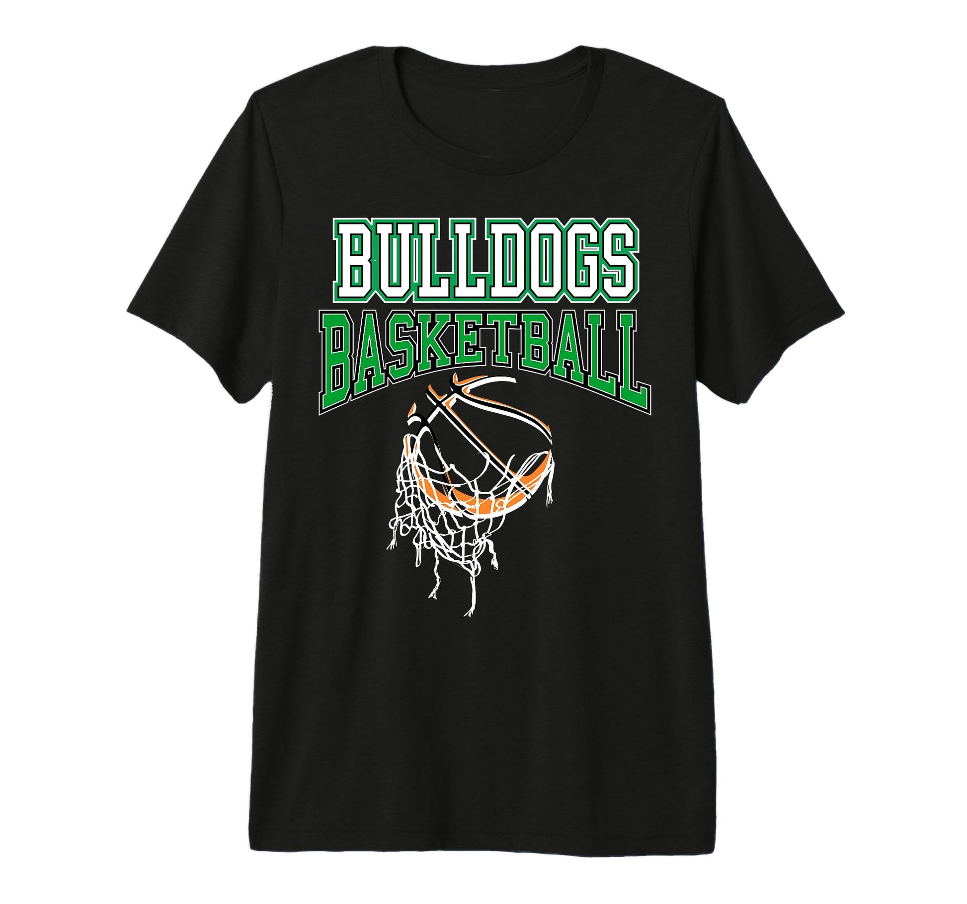 Bulldogs Basketball Mom Game Day T-Shirt - Custom Art Print for Adults - T-Shirt, Sweatshirt, Hoodie