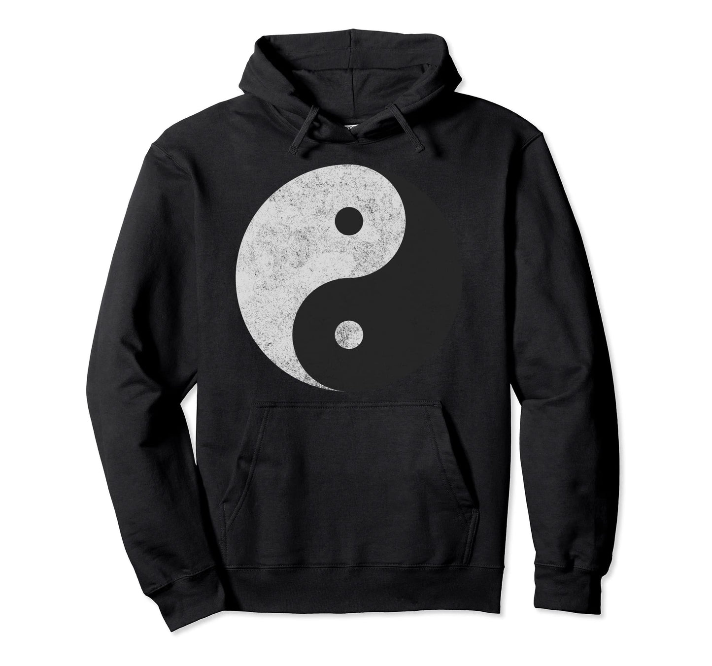 Yin Yang Symbol Tao Taijitu Yoga Peace Love Hoodie - Unique Graphic Unisex - T-Shirt, Sweatshirt, Hoodie
