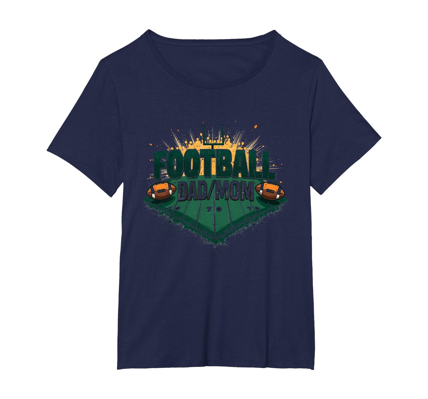 Football Dad Mom Proud Parent Game T-Shirt - Minimalist Print for Adults - T-Shirt, Sweatshirt, Hoodie