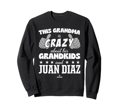 Grandma Crazy Juan Diaz Prospect Sweatshirt - Novelty Apparel Men Women - T-Shirt, Sweatshirt, Hoodie