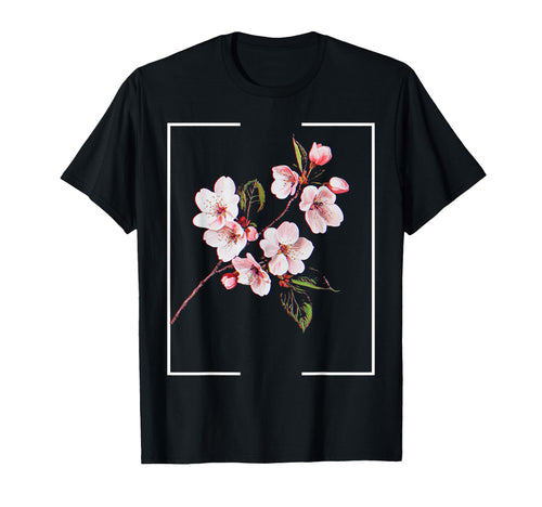 Cherry Blossom Japanese Aesthetic T-Shirt - Graphic Print for Adults - T-Shirt, Sweatshirt, Hoodie