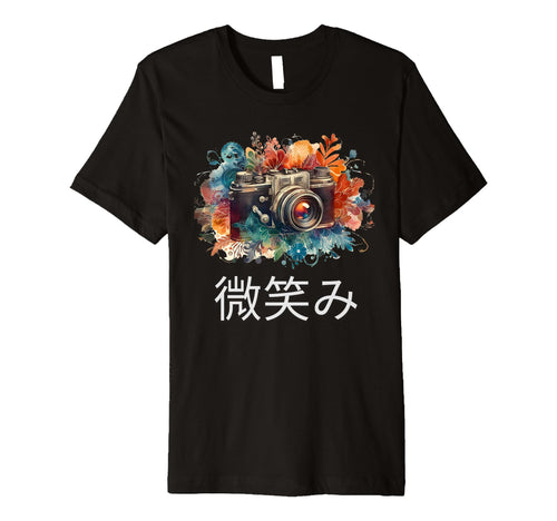 Japanese Camera T-Shirt - Unique Graphic Men Women - T-Shirt, Sweatshirt, Hoodie