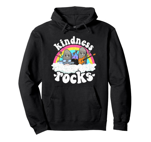 Anti Bullying Rainbow Hippie Music Hoodie - Streetwear Style Unisex - T-Shirt, Sweatshirt, Hoodie