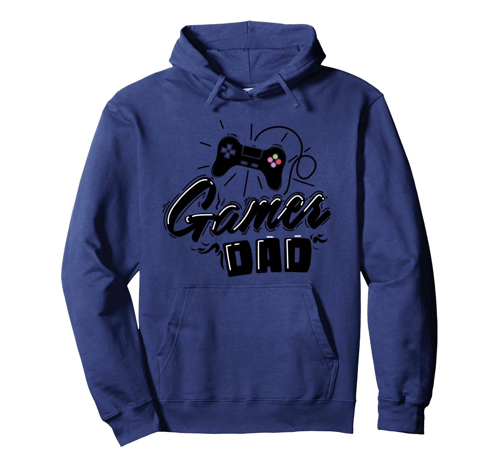 Gamer Dad Console Controller Hoodie - Casual Everyday Wear Unisex - T-Shirt, Sweatshirt, Hoodie