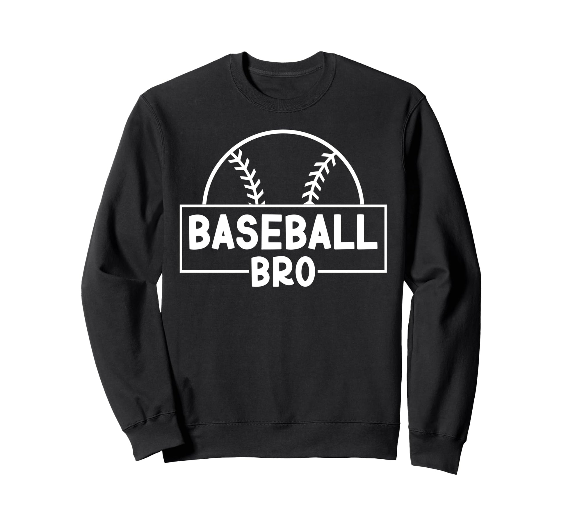 Baseball Bro Proud Baseball Sweatshirt - Aesthetic Graphic for Adults - T-Shirt, Sweatshirt, Hoodie