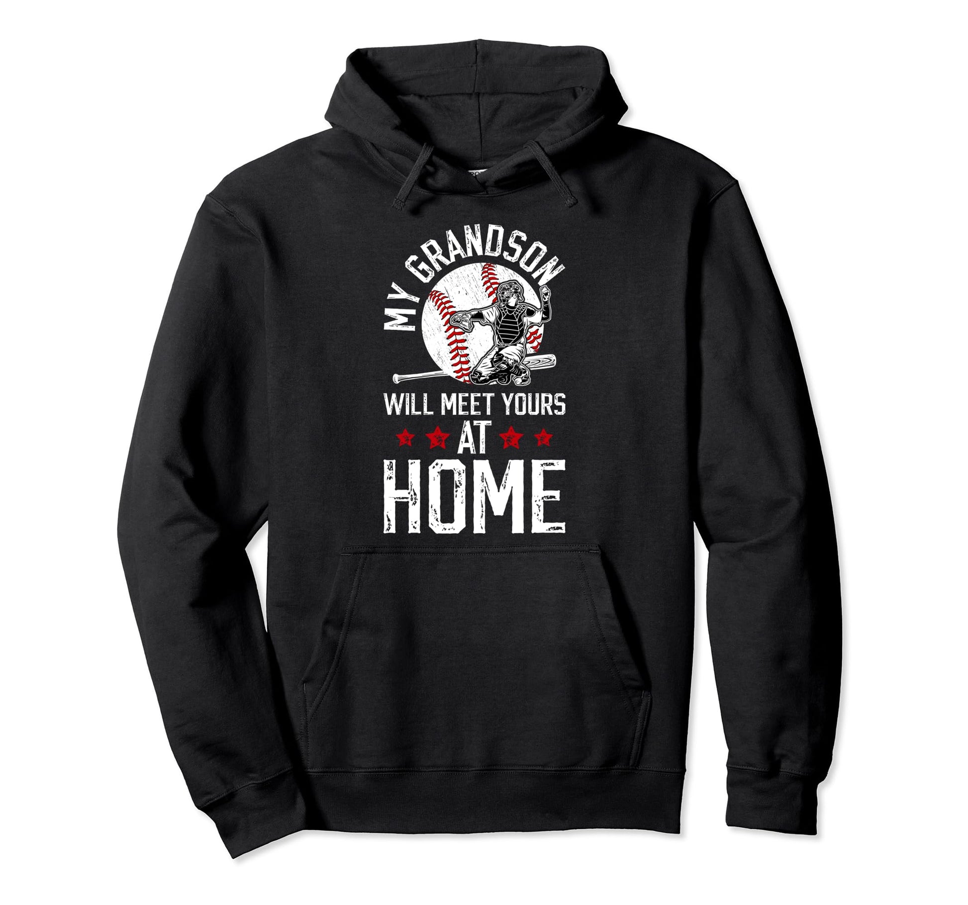 Home Baseball Catcher Mimi Baseball Hoodie - Minimalist Print Unisex - T-Shirt, Sweatshirt, Hoodie