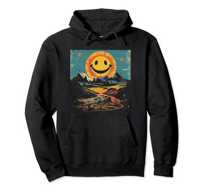 Sun Boho Groovy Sunshine Grunge 5 Hoodie - Casual Everyday Wear Men Women - T-Shirt, Sweatshirt, Hoodie