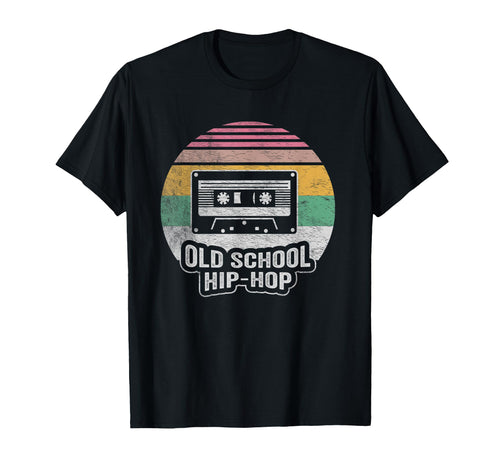 Old School Hip Hop Cassette Tape Sunset T-Shirt - Unique Graphic for Adults - T-Shirt, Sweatshirt, Hoodie