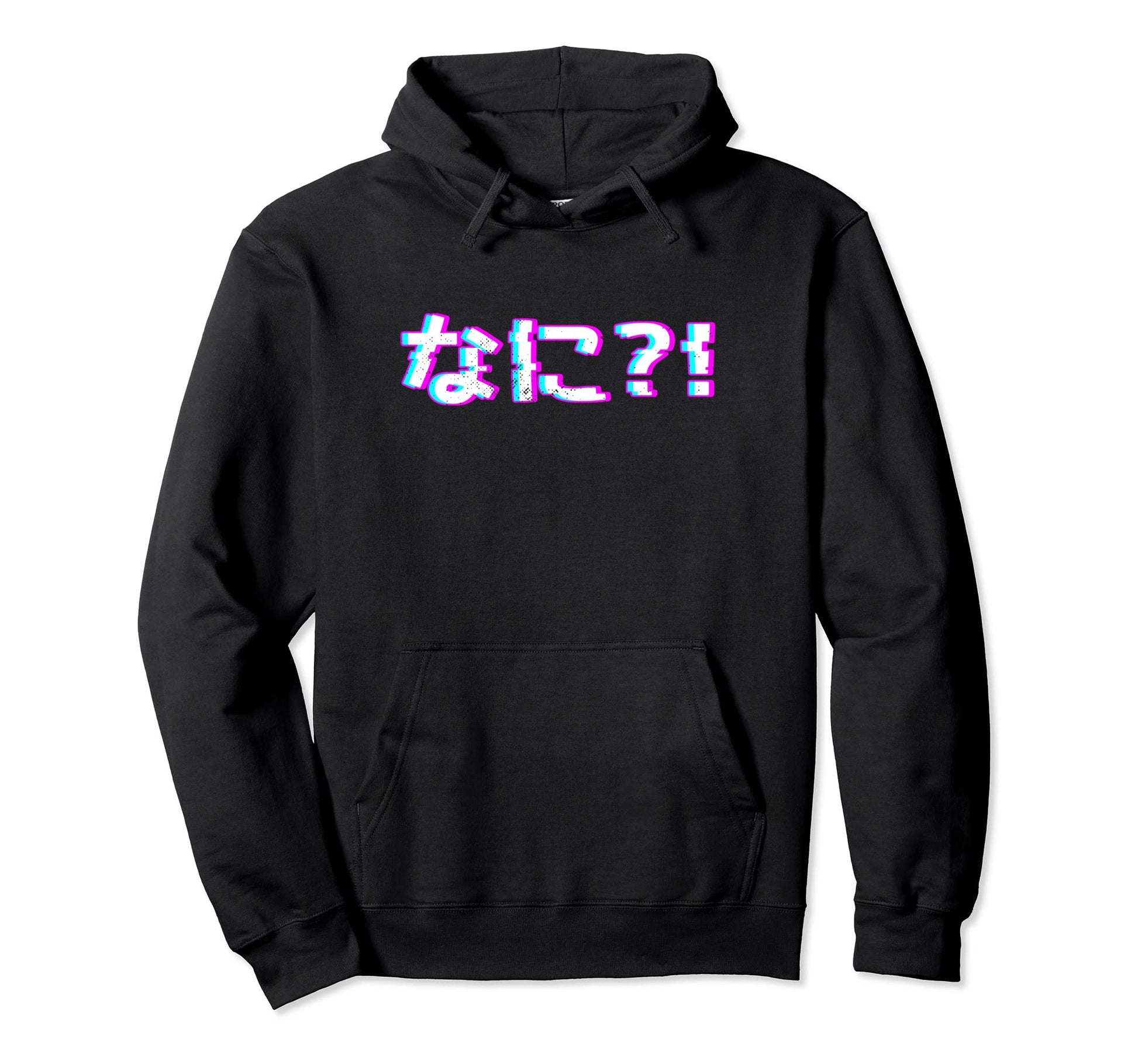Nani Japanese Vaporwave Anime Meme Hoodie - Casual Everyday Wear Unisex - T-Shirt, Sweatshirt, Hoodie