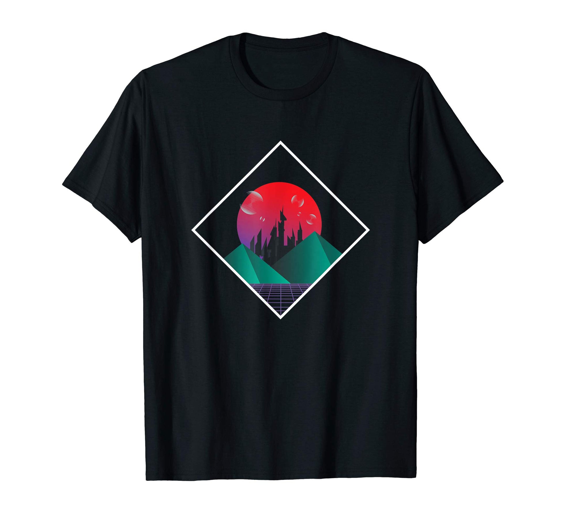 Future Pyramid City Sci Fi Space T-Shirt - Casual Everyday Wear for Adults - T-Shirt, Sweatshirt, Hoodie