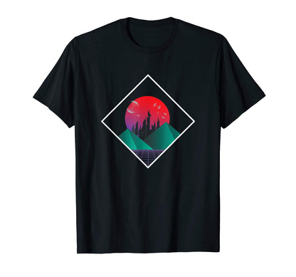 Future Pyramid City Sci Fi Space T-Shirt - Casual Everyday Wear for Adults - T-Shirt, Sweatshirt, Hoodie