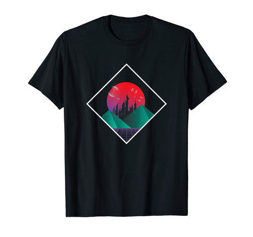 Future Pyramid City Sci Fi Space T-Shirt - Casual Everyday Wear for Adults - T-Shirt, Sweatshirt, Hoodie