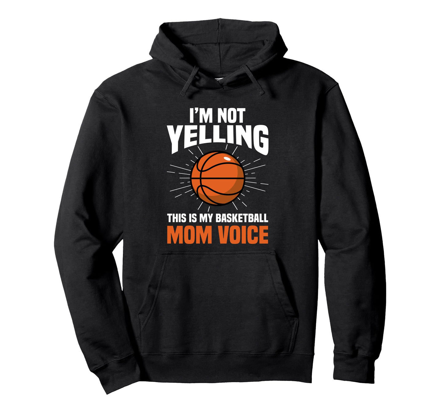Game Day Basketball Mom Hoodie - Custom Art Print for Adults - T-Shirt, Sweatshirt, Hoodie