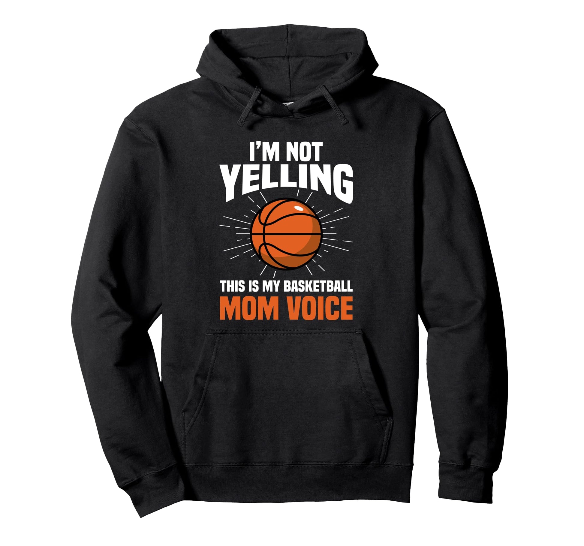 Game Day Basketball Mom Hoodie - Custom Art Print for Adults - T-Shirt, Sweatshirt, Hoodie
