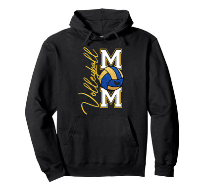 Volleyball Mom Sports Lover Gameday Hoodie - Fun Novelty Design Unisex - T-Shirt, Sweatshirt, Hoodie