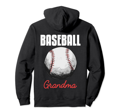 Baseball Grandma Home Run Funny Baseball Hoodie - Novelty Apparel Unisex - T-Shirt, Sweatshirt, Hoodie