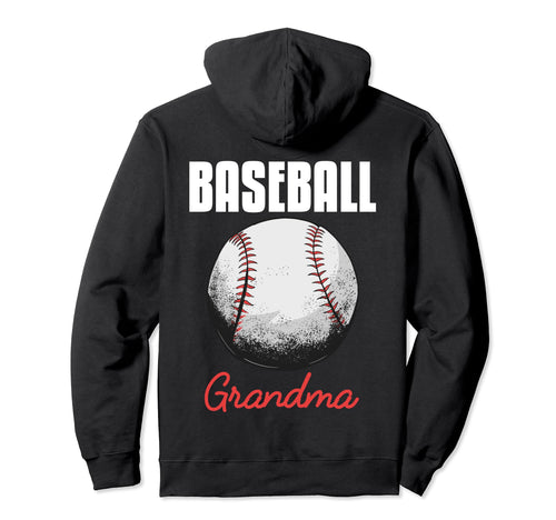 Baseball Grandma Home Run Funny Baseball Hoodie - Novelty Apparel Unisex - T-Shirt, Sweatshirt, Hoodie