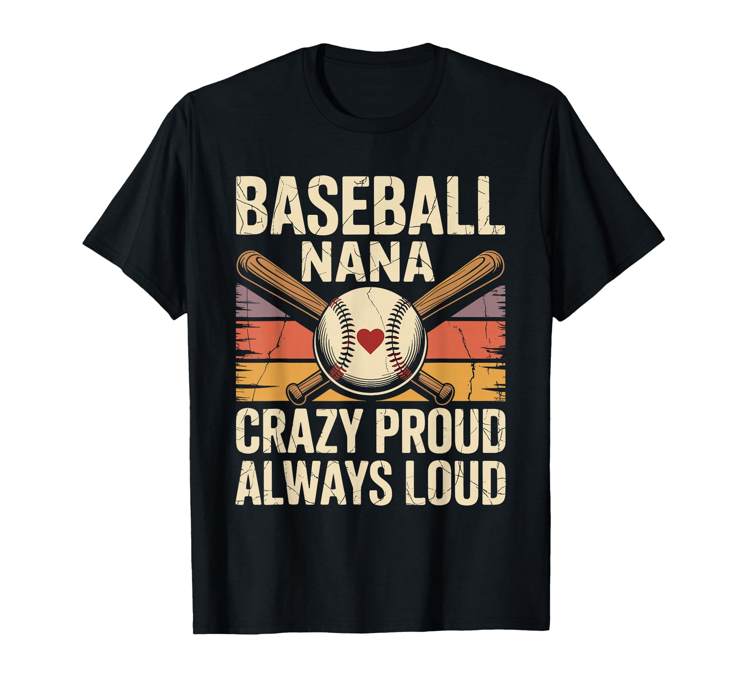 Funny Nana Grandma Baseball T-Shirt - Fun Novelty Design Unisex - T-Shirt, Sweatshirt, Hoodie