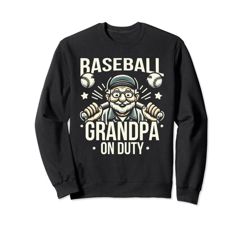 Baseball Grandpa Grandfather Gramps Sweatshirt - Novelty Apparel Unisex - T-Shirt, Sweatshirt, Hoodie