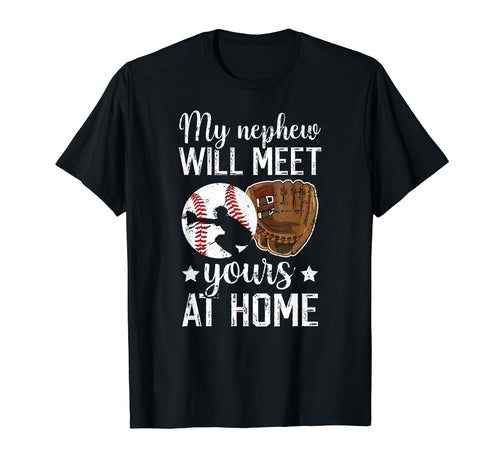 Home Baseball Catcher Aunt Baseball T-Shirt - Custom Art Print Men Women - T-Shirt, Sweatshirt, Hoodie