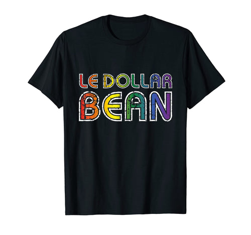 Le Dollar Bean Le Bean Lesbian Color T-Shirt - Novelty Apparel for Adults - T-Shirt, Sweatshirt, Hoodie