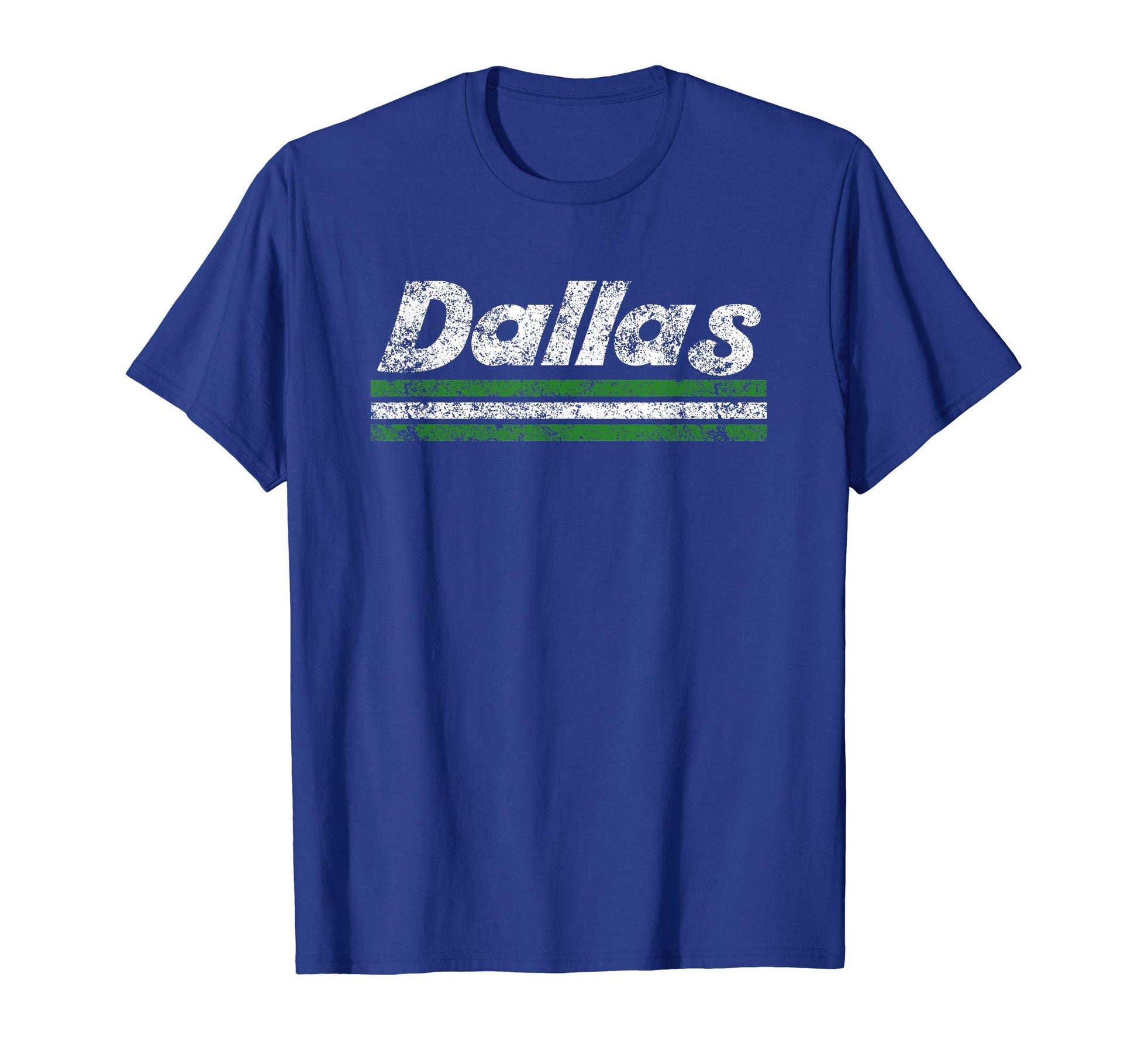Dallas Texas Weathered Stripe Throwback T-Shirt - Graphic Print for Adults - T-Shirt, Sweatshirt, Hoodie