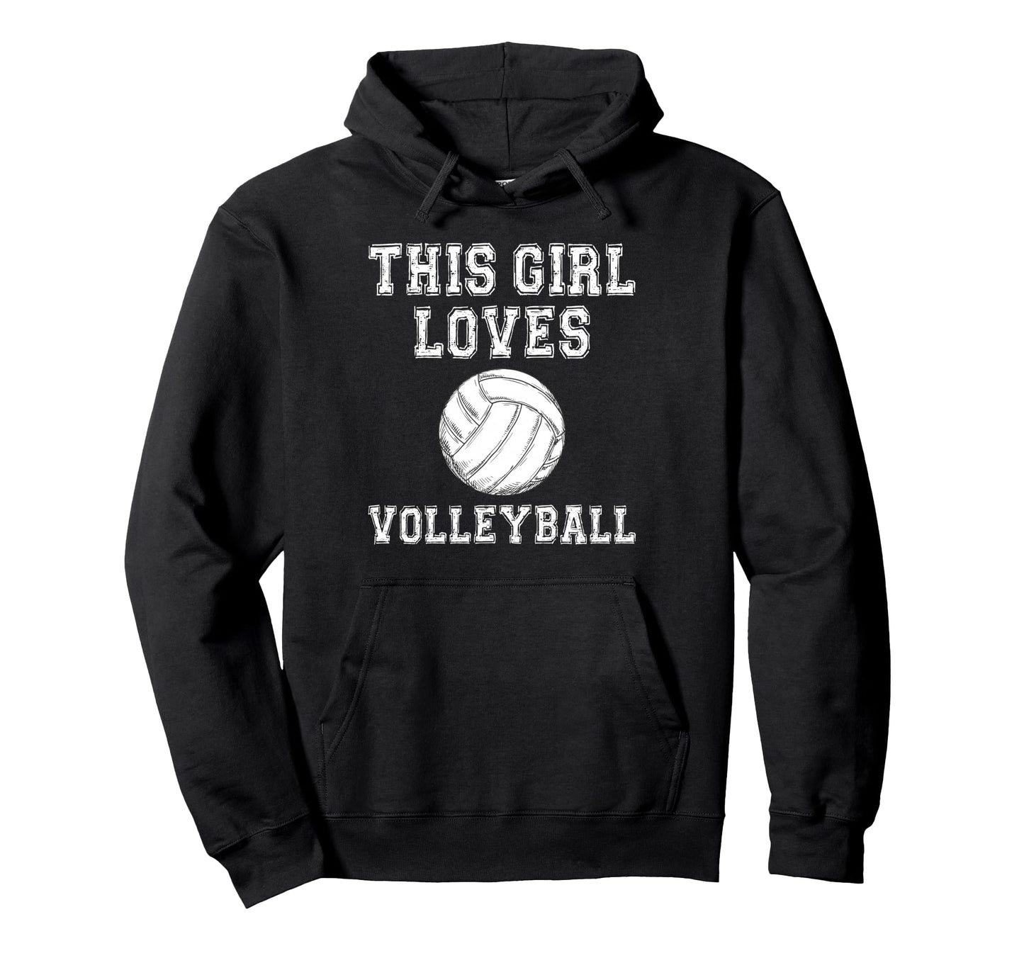 This Loves Volleyball Baseball Game Day Hoodie - Fun Novelty Design Unisex - T-Shirt, Sweatshirt, Hoodie