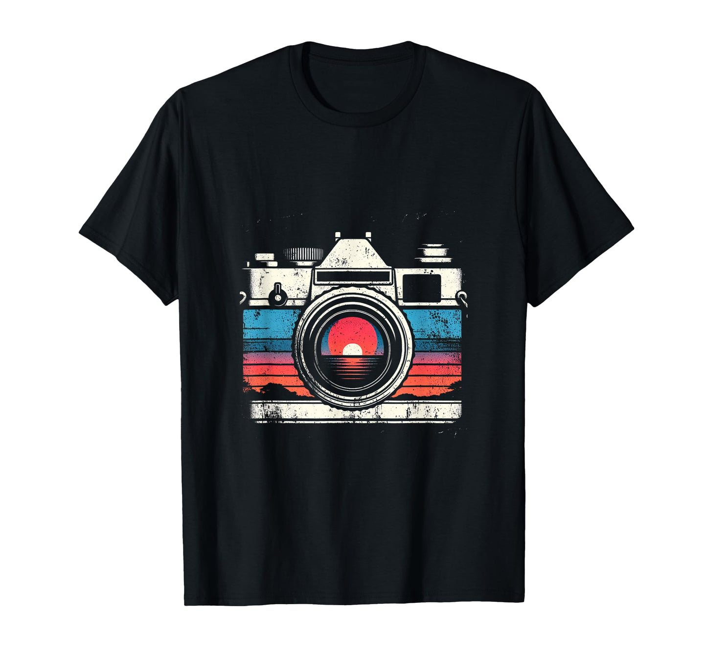 Camera Sunset Sweatshirt - Unique Graphic Men Women - T-Shirt, Sweatshirt, Hoodie