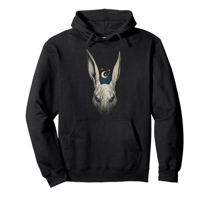 Creepy Bunny Rabbits Alt Goth Grunge Hoodie - Casual Everyday Wear Unisex - T-Shirt, Sweatshirt, Hoodie
