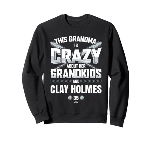 Grandma Crazy Clay Holmes New Sweatshirt - Aesthetic Graphic Men Women - T-Shirt, Sweatshirt, Hoodie