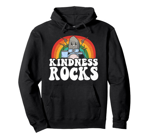 Anti Bullying Rainbow Music Teacher Hoodie - Minimalist Print Unisex - T-Shirt, Sweatshirt, Hoodie
