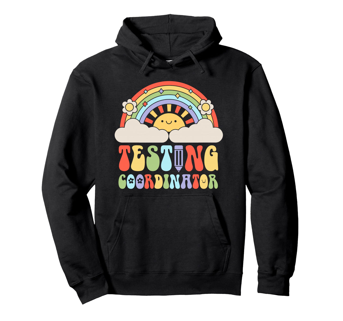 Testing Coordinator School Teacher Test Hoodie - Minimalist Print Unisex - T-Shirt, Sweatshirt, Hoodie