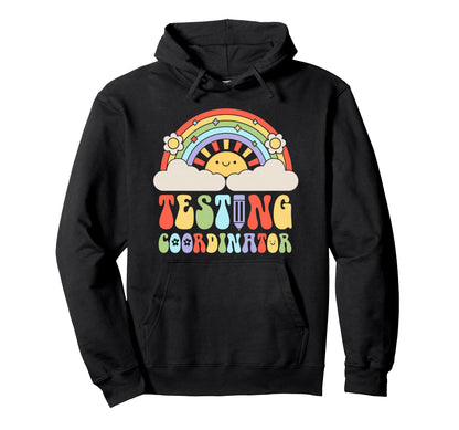 Testing Coordinator School Teacher Test Hoodie - Minimalist Print Unisex - T-Shirt, Sweatshirt, Hoodie