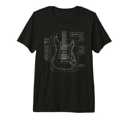 Electric Guitar Rock Music Rock Band T-Shirt - Aesthetic Graphic Unisex - T-Shirt, Sweatshirt, Hoodie