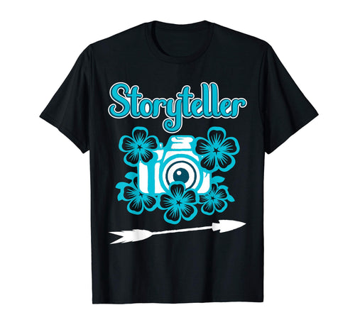 Storyteller Camera Photography T-Shirt - Trendy Graphic Unisex - T-Shirt, Sweatshirt, Hoodie