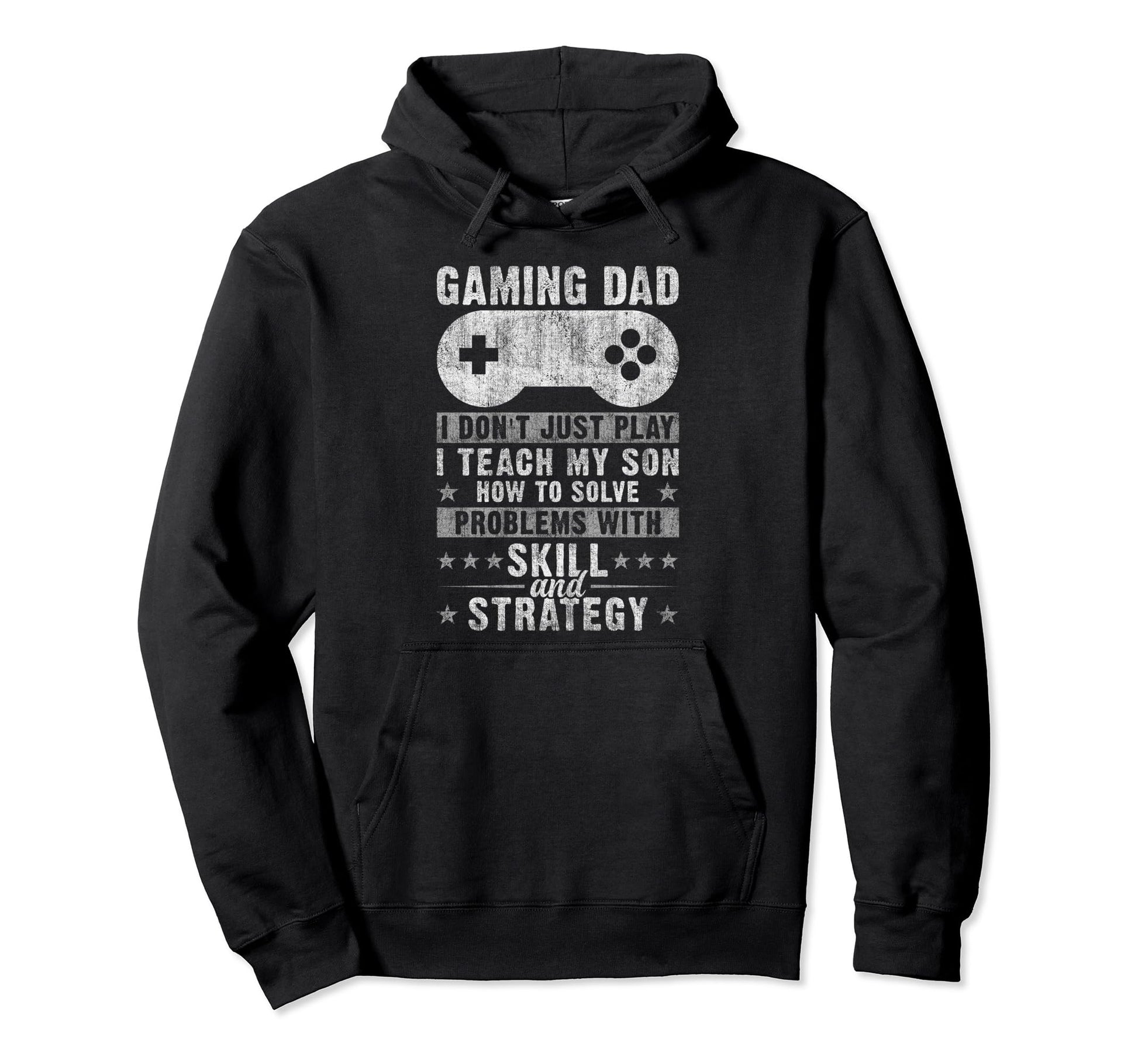 Gaming Dad Father Son Fathers Day Video Hoodie - Streetwear Style Unisex - T-Shirt, Sweatshirt, Hoodie