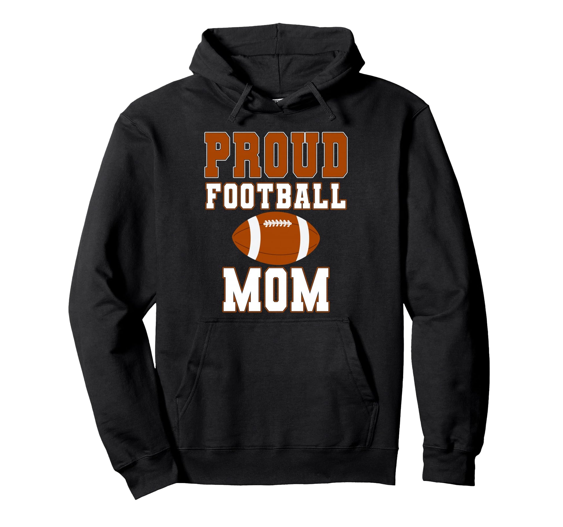 Proud Football Mom Game Day Hoodie - Aesthetic Graphic Men Women - T-Shirt, Sweatshirt, Hoodie
