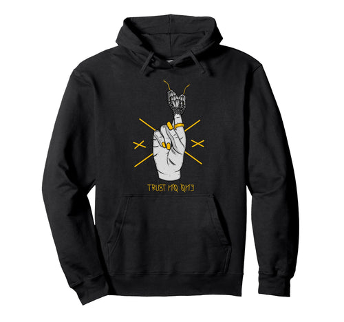 Trust No One Aesthetic Edgy Streetwear Hoodie - Unique Graphic for Adults - T-Shirt, Sweatshirt, Hoodie