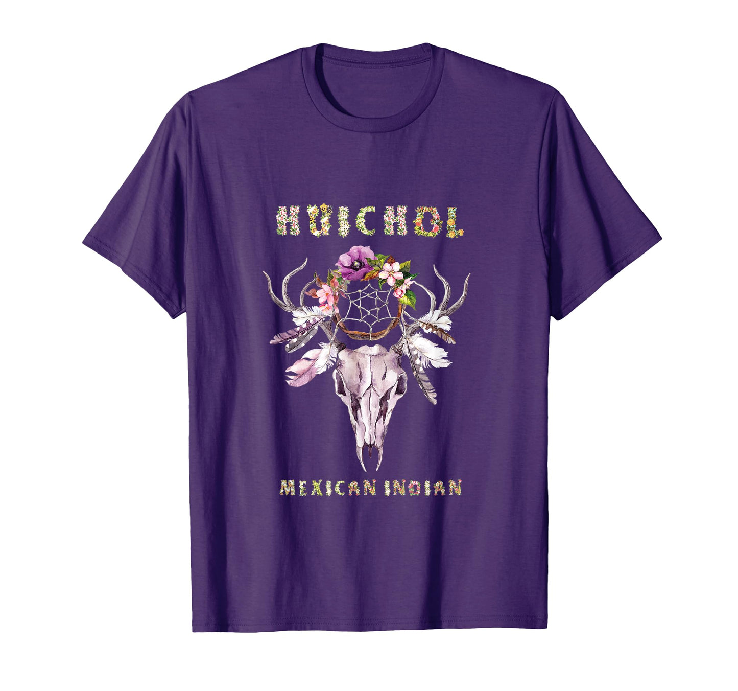 Huichol Mexican Indian Tribe Boho T-Shirt - Fun Novelty Design Men Women - T-Shirt, Sweatshirt, Hoodie