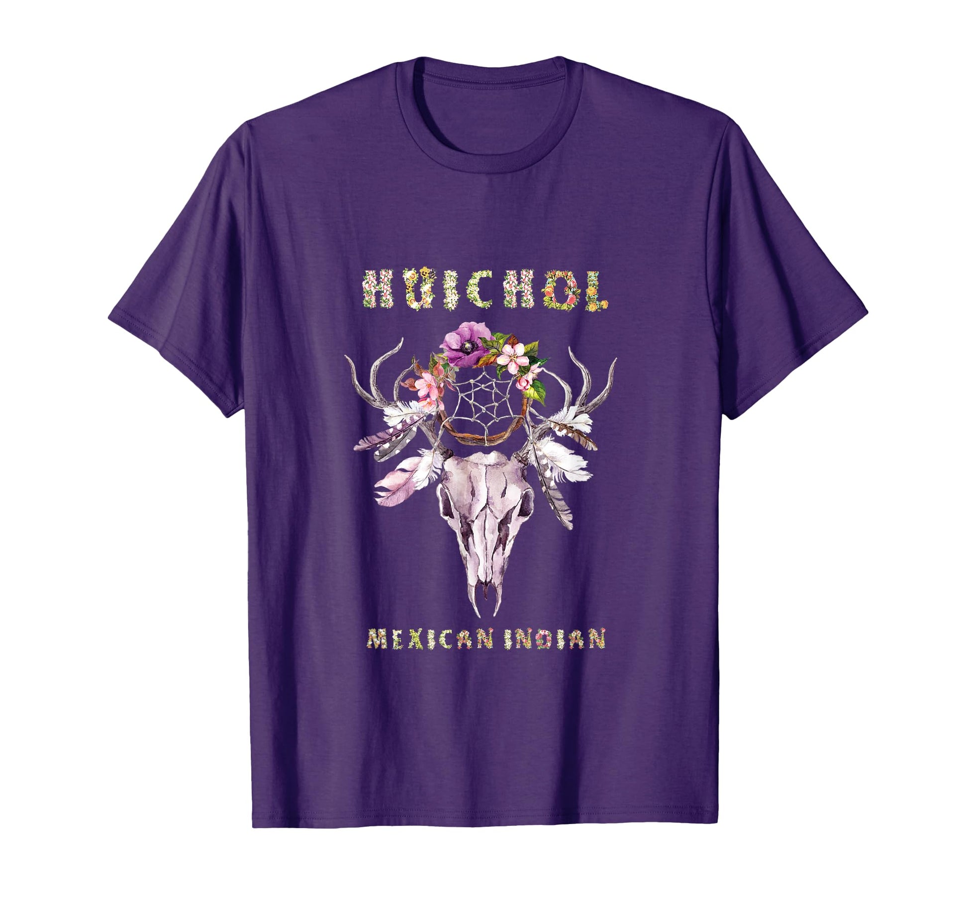 Huichol Mexican Indian Tribe Boho T-Shirt - Fun Novelty Design Men Women - T-Shirt, Sweatshirt, Hoodie
