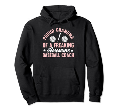 Baseball Coach Head Trainer Coaching Hoodie - Trendy Graphic Men Women - T-Shirt, Sweatshirt, Hoodie