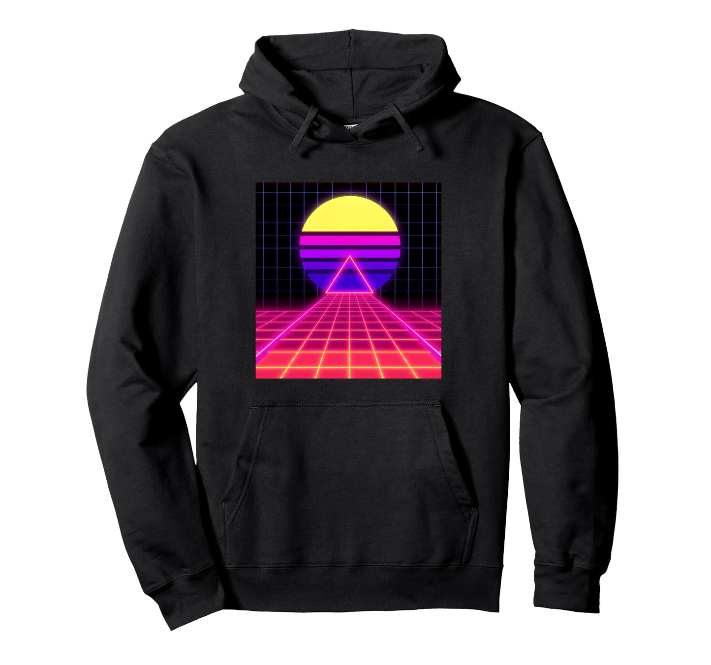 Synthwave Retrowave 80S 90S Vaporwave Hoodie - Graphic Print Unisex - T-Shirt, Sweatshirt, Hoodie