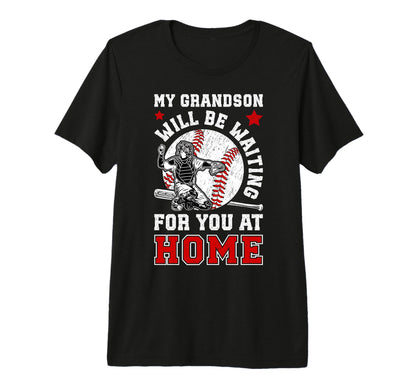 Home Baseball Catcher Nana Baseball T-Shirt - Custom Art Print Men Women - T-Shirt, Sweatshirt, Hoodie